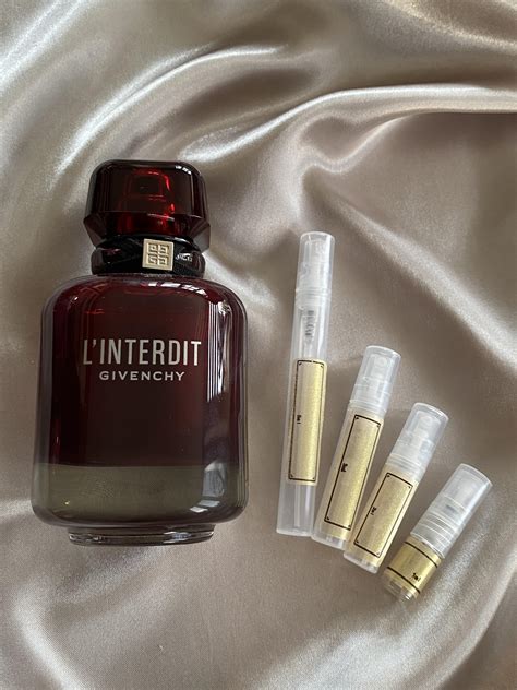 givenchy l'interdit vintage|l'interdit givenchy sample.